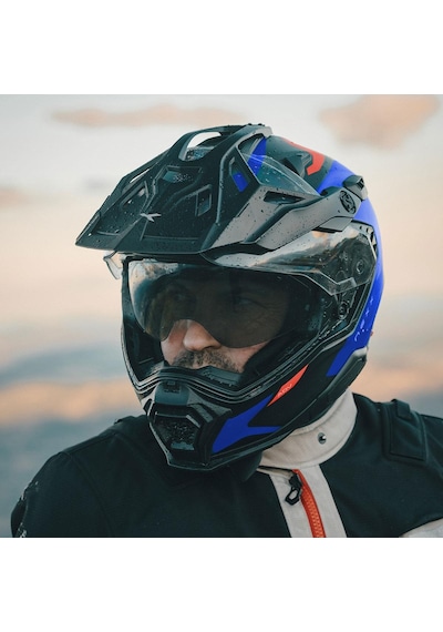 Nexx X.Wed 3 Keyo Kros Motosklet Kaskı Mat Mavi