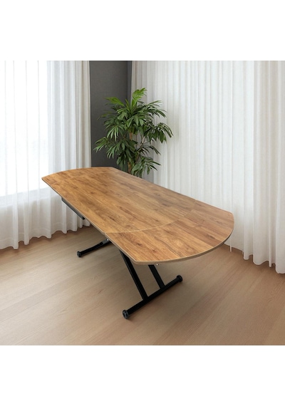 Oval Yan Baştan Açılır Akıllı Masa Üst Tabla Mdf Yüksekliği Ayarlanabilir Pratik Siyah Mekanizmalı Ceviz Oval Yan Baştan Açılır Akıllı Masa Üst Tabla Mdf Yüksekliği Ayarlanabilir Pratik Siyah Mekanizmalı Ceviz