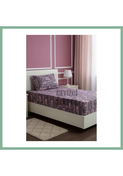 Bşkvirgo Lastikli Çarşaf Ve 1 Yastık Kılıfı - Love Model Bsk2026