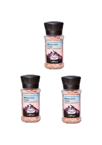 Himalaya Tuzu Sofrada Öğütmeli 200 Gr X 3 Adet