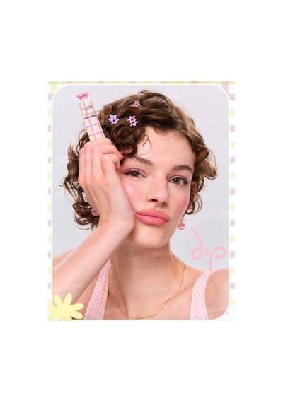 Bubble Kiss Lip Balm-peaches Pembe