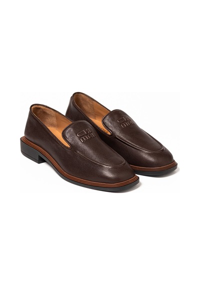 Napa Vegetal Coffee C3898 Klasik Ayakkabı Kadın Diğer 1582 02 Chiara Bellini Napa Leather Vegetal