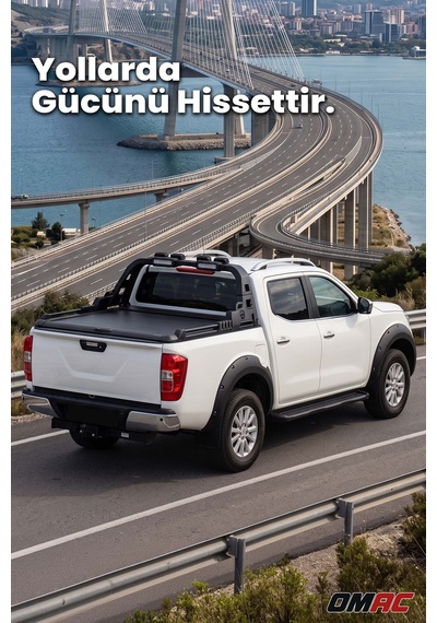 Mitsubishi L200 2006-2023 Uyumlu Araca Özel Dakar Led Rollbar