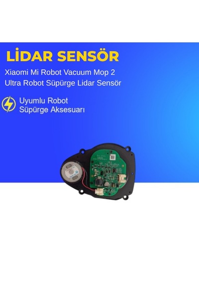 Xiaomi Mi Robot Vacuum Mop 2 Ultra Robot Süpürge Lidar Sensör