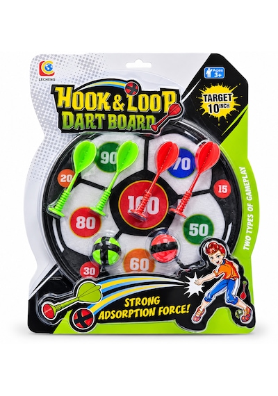 Cırtlı Dart Board Çocuk Dart Oyunu Cırt Cırtlı Hedef Tahtası Seti