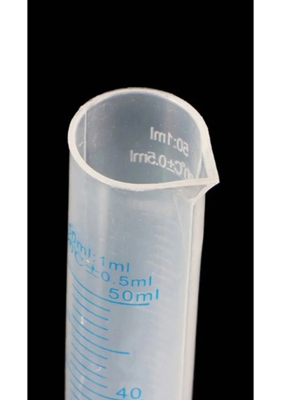 Mezür Plastik Uzun Form 50 Ml