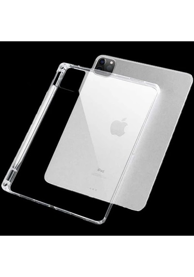 Ally Apple iPad Pro 11-inch 2021 - 2020 - 2018 Kalem Yerli Şeffaf Silikon Kılıf- 5775