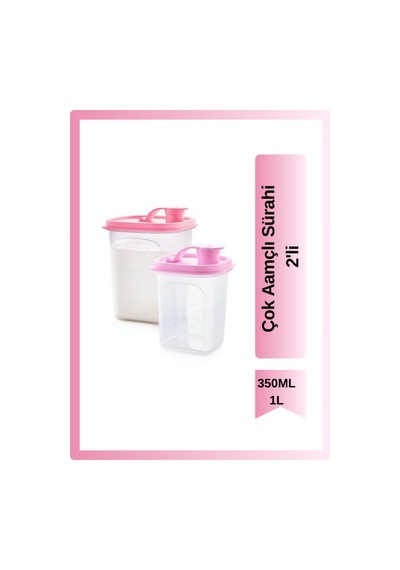 Çok Amaçlı Sürahi 2'li 350ml, 1l