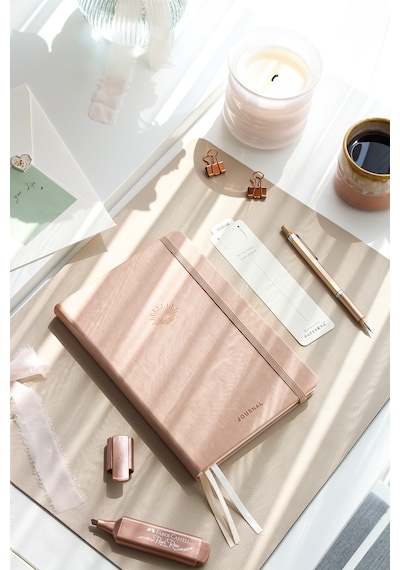 A5 Bullet Journal Noktalı Defter 140 Gr. 80 Yaprak Cappuccino Sütlü Kahve