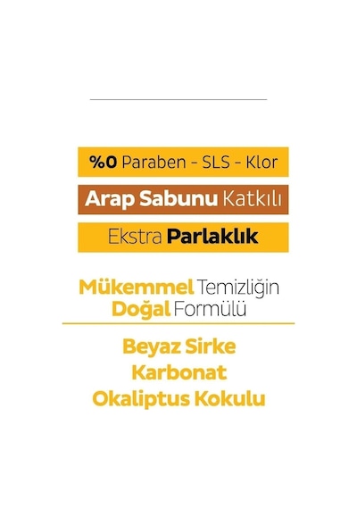 Sleepy Easy Clean Arap Sabunu Katkılı Yüzey Temizlik Havlusu 3x100 300 Yaprak Diğer
