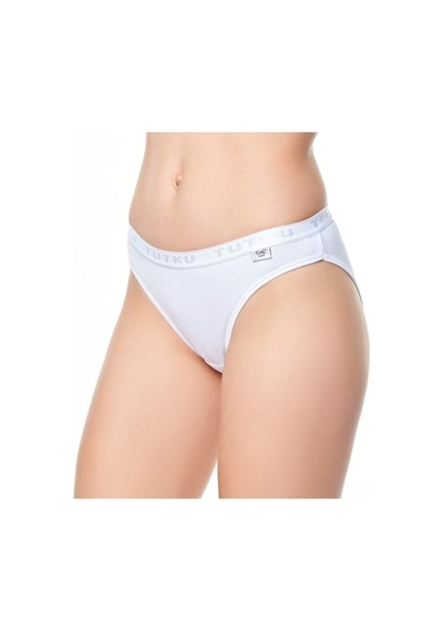 Kadın Düz Renkli Bikini Külot 6'lı Paket 001