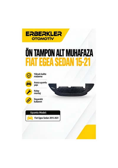 Ön Tampon Alt Muhafaza Fıat Egea Sedan 15-21 - Erb757