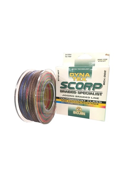 Dft Discovery Bojin Scorp Jigging Braided Line 0.60mm Misina 270mt