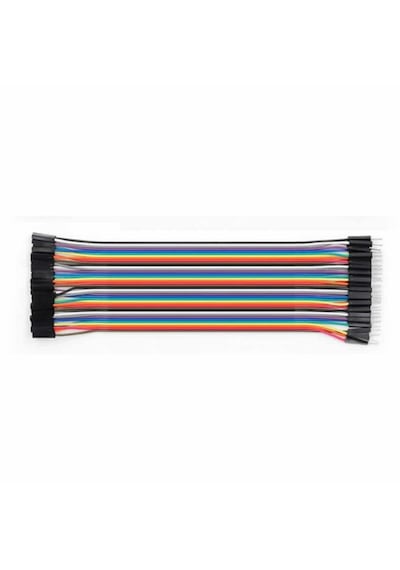 20 Cm 40 Pin Dişi-erkek Jumper Kablo