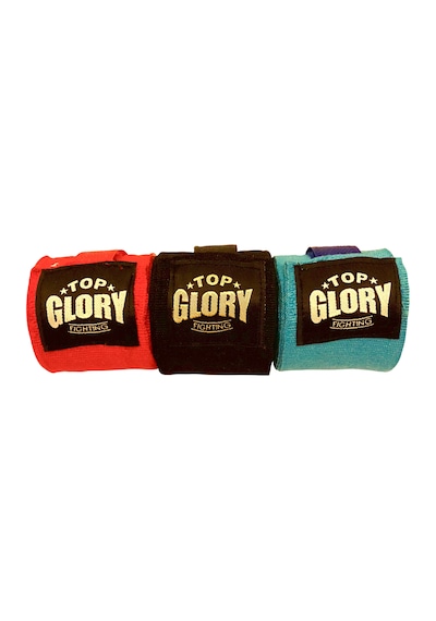 Top Glory Kick Boks, Muay Thai, Boks El Bandajı 3,5 Metre Siyah