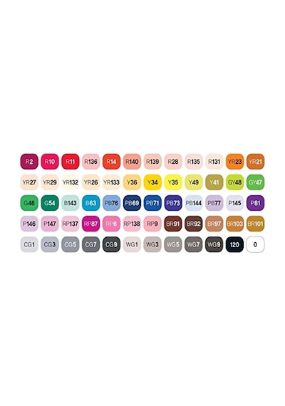 Tr Twin Brush İşaretleri 60 Set A Genel