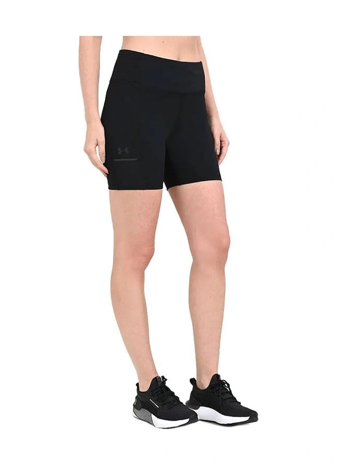 Under Armour Launch 6in Short Kadın Şort 1383418-001 Siyah