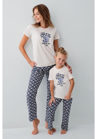 Arnetta Kadın Krem Pijama Takım Ar3661-s-v1 Krem