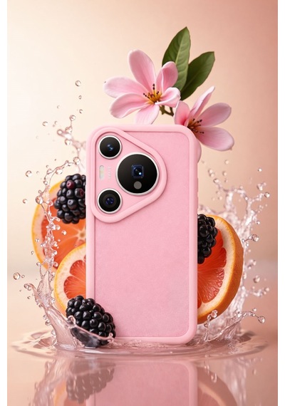 Huawei Pura 80 Pro Ve Pura 80 Pro Plus Uyumlu Kamera Çıkıntılı Mat Silikon Telefon Kılıfı