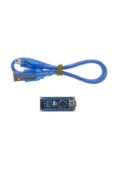 Arduino Uyumlu Nano Klon - Usb Kablo  - Usb Chip Ch340