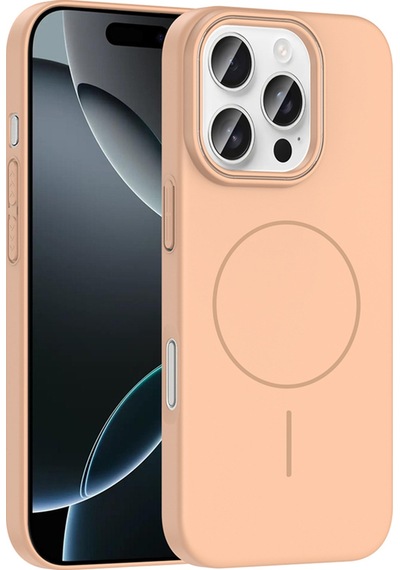 İphone 16 Pro Uyumlu Kılıf Magsafe Şarj Özellikli Renkli İnce Yapılı Sararmaz Kılıf