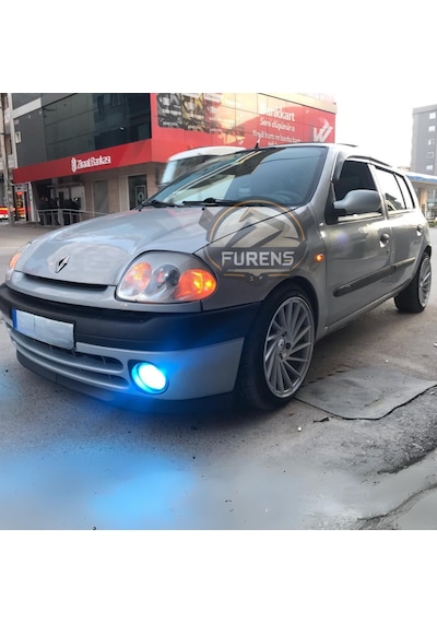 Renault Clio 2 Symbol Hb Sedan 1998-2008 Uyumlu H Lip Esnek Ön Lip 2 Parça Karlık Ön Ek Tampon Altı Dil