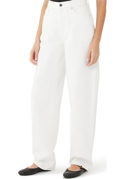 Loulou Studio Şık Denim Pantolon Off-white