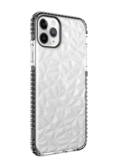 Apple Uyumlu iPhone 11 Pro Kılıf Zore Buzz Köşeleri Airbagli Prizmatik Tasarım