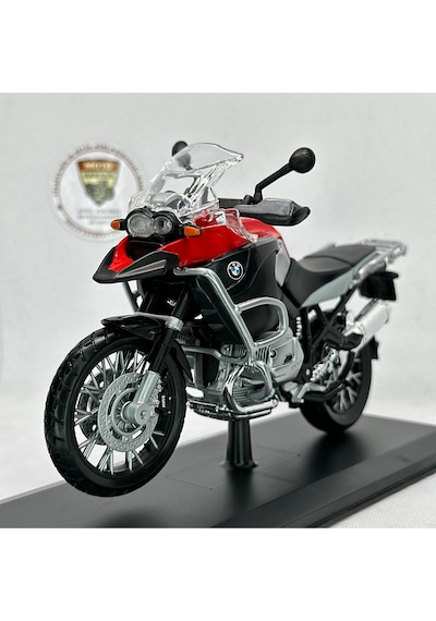 Bmw R1200 Gs 1:12 Stantsız Diecast Maket Motor Metal Model Motosiklet