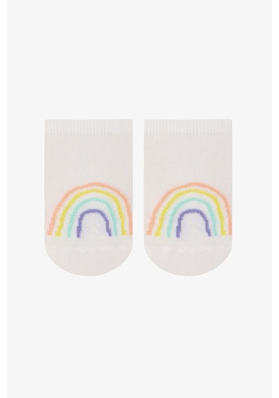 Penti Renkli Kız Çocuk Sunny Rainbow 4 'lü Patik Çorap
