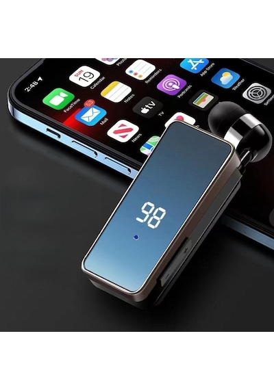 Apera K67 Makaralı Yaka Klipsli 5.3 Bluetooth Kulaklık