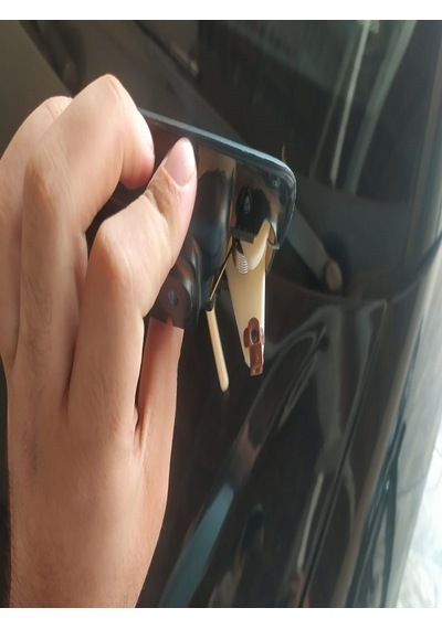 Honda Civic 2001 - 2006 Uyumlu Kapı Kolu Sol Siyah