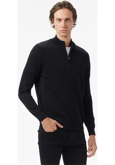 Nautica Erkek Siyah Classic Fit Kazak-11464 0tb-siyah