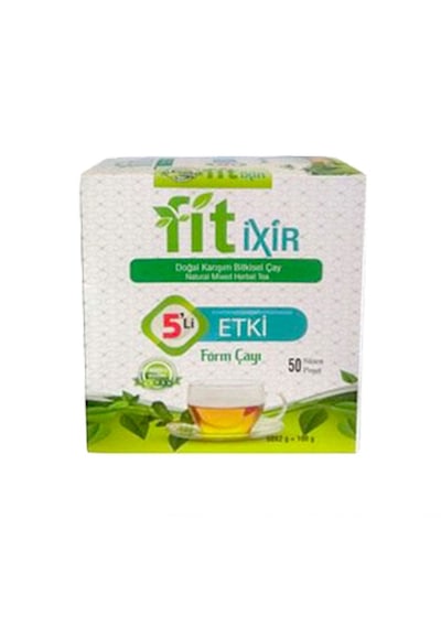 Fit İxir Doğal Karışım Bitkisel Form Süzen Poşet Çay 50 x 2 G