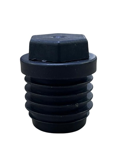 Cateksss 32 Mm Kademeli Plastik Rotil Ayak M10 - Boru Profil Ayağı Tezgah Ayarlı Ayak Siyah - 5 Li Paket