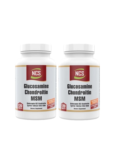 Glucosamine Chondroitin Msm Hyaluronic Acid 120 Tablet 2 Kutu