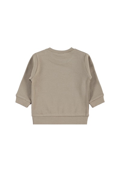 Civil Baby Düz Basic 6-18 Ay Sweatshirt - Bej Vizon