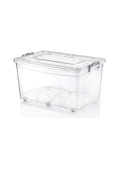 Plastik 50 Lt Tekerlekli Multi Box Saklama Kabı Diğer