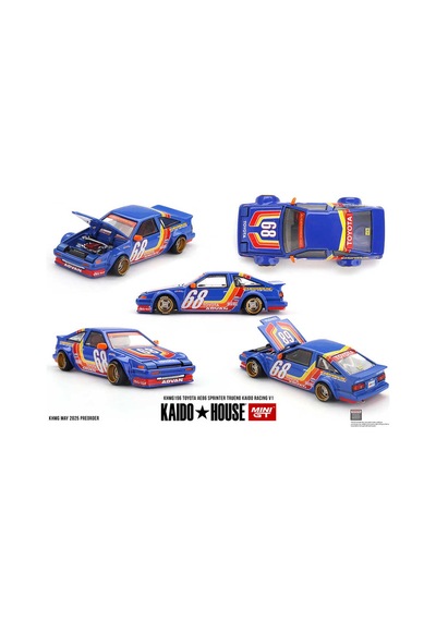 Mini Gt X Kaidohouse //192 Toyota Ae86 Sprinter Trueno Kaido Racing V1
