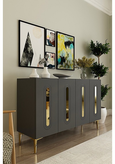 Ka1206ag Rany120 Konsol, Kahve Köşesi Ve Tv Sehpası Antrasit-gold 120cm Antrasit-gold Ka1206ag Rany120 Konsol, Kahve Köşesi Ve Tv Sehpası Antrasit-gold 120cm Antrasit-gold
