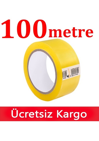 Kopmayan Koli Bandı 6 Adet 100 Mt-Güçlü Henkel Yapıştırıcılı