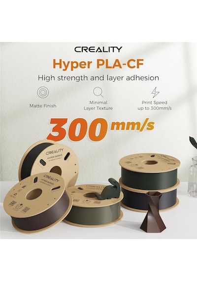 Creality Hyper Pla-cf Carbon Fiber Filament 1kg - Ochre - Urhanshop Gönderimli