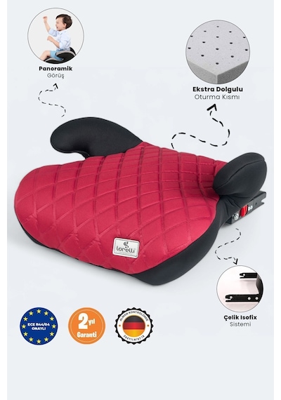 Lorelli Sirius Isofix 15-36 Kg Isofixli Oto Koltuğu Yükseltici