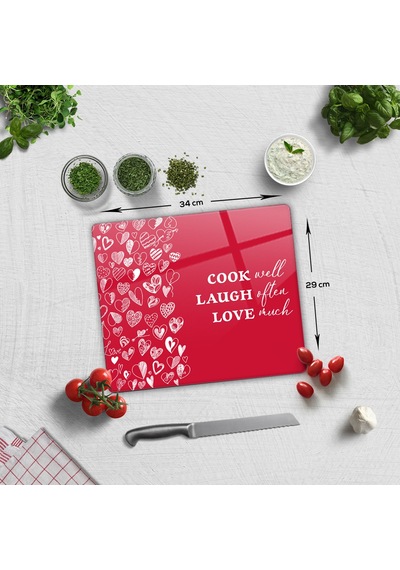 Decorita Cam Kesme Tahtası | Cook Well | 29cm x 34cm