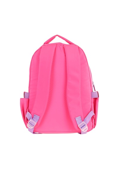 Kaukko Kids Simli Love Desenli Kız Çocuk Dört Bölmeli Okul Çantası - L5211 Pembe - Mor