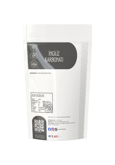 1 Kg İngiliz Karbonatı Sodyum Bikarbonat Katkısız Besin Türü