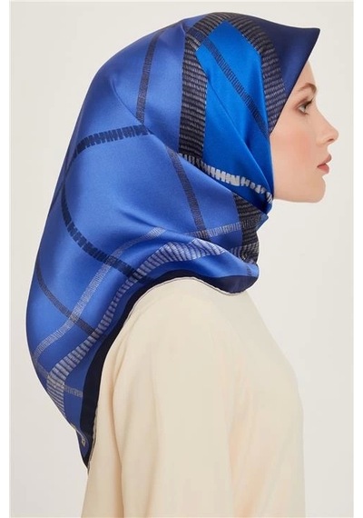 Armine Sura Saf İpek Eşarp 9206d 84 Çok Renkli