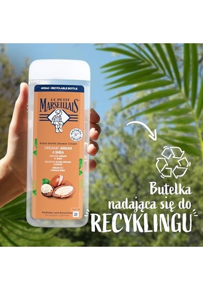 Le Petit Marseillais Lpm Organik Argan Ve Shea 400 Ml Duş Jeli Acai Üzümü