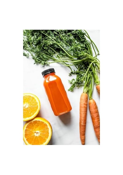 Kapaklı Şeffaf Plastik Smoothie Detoks Şişesi 0