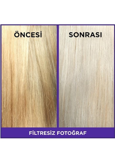 L'Oreal Paris Elseve Sarı Saç Kurtarıcı Mor Bakım Seti Turunculaşma Karşıtı Mor Şampuan & Mor Sıvı Bakım Kremi